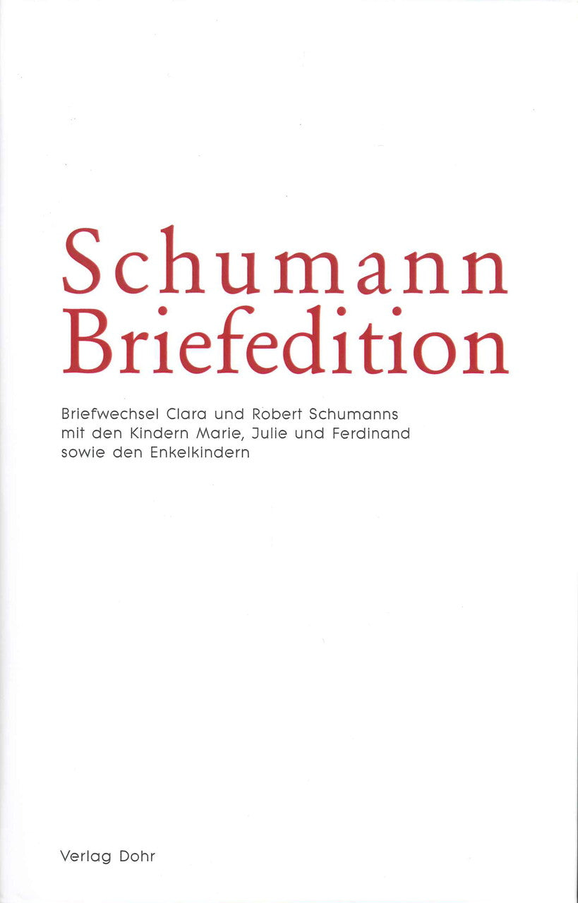 Schumann Briefedition I/11 (Dohr)
