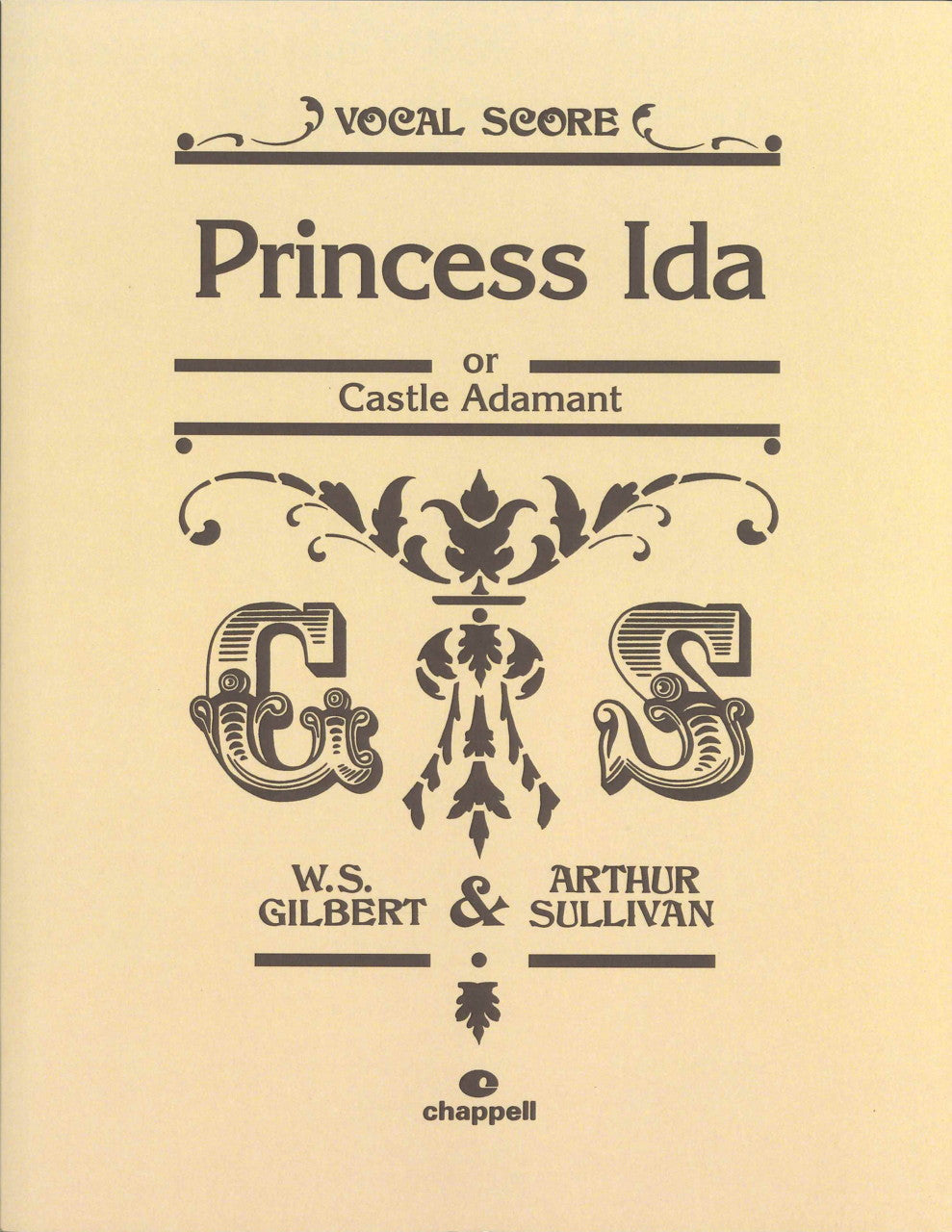 Gilbert,W.S., Princess Ida (Chappell/Alfred)