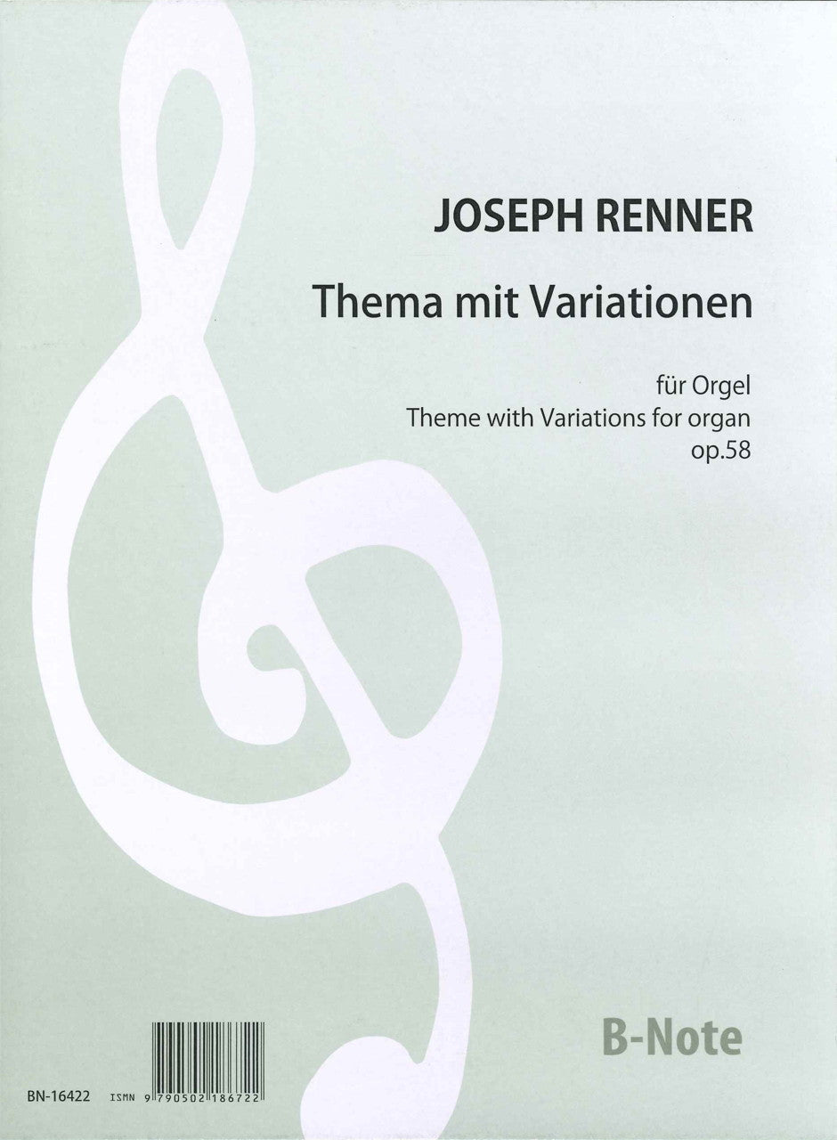 Renner,J.(jun.), Thema mit Variationen (B-Note)