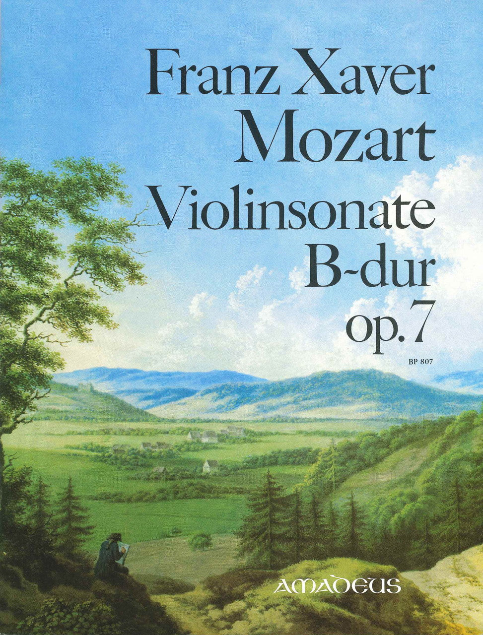 Mozart,F.X., Sonate B-dur, op. 7 (Amadeus Verlag)