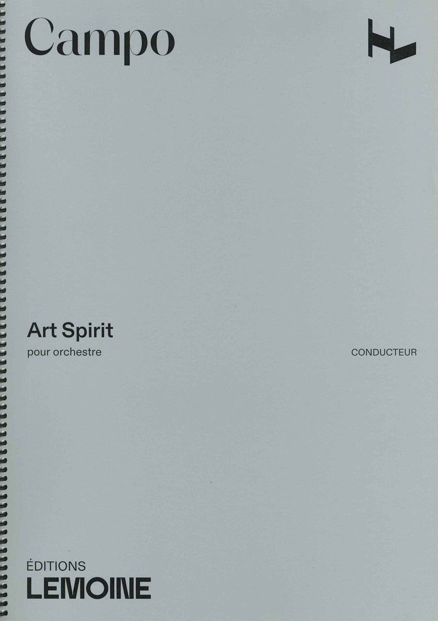 Campo,R., Art spirit pour orchestre (Lemoine)