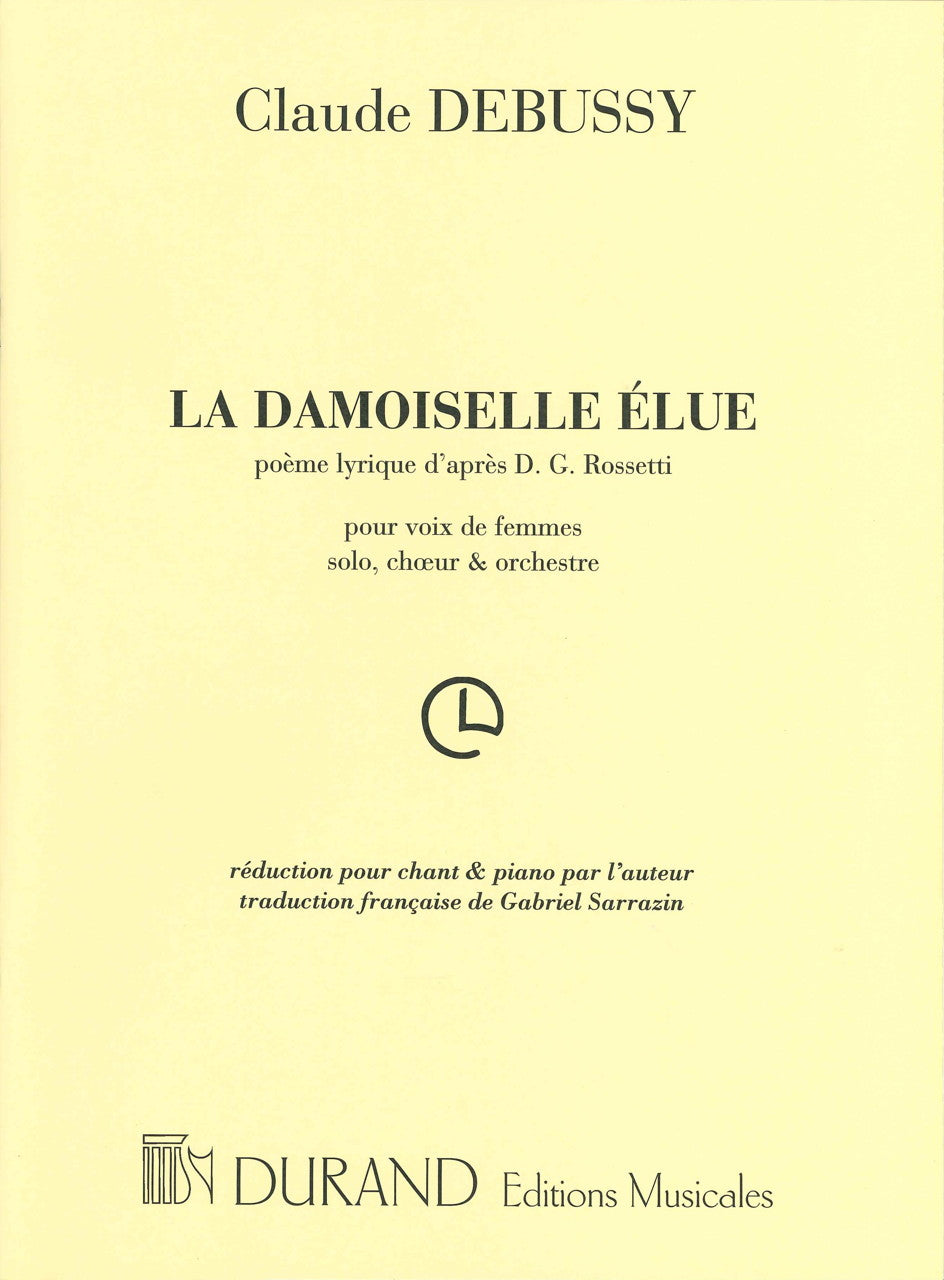 Debussy, Damoiselle elue [E/F] (Durand)
