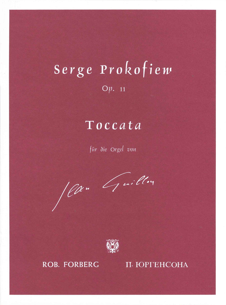Prokofiev, Toccata op. 11 (Forberg Musikverlag)