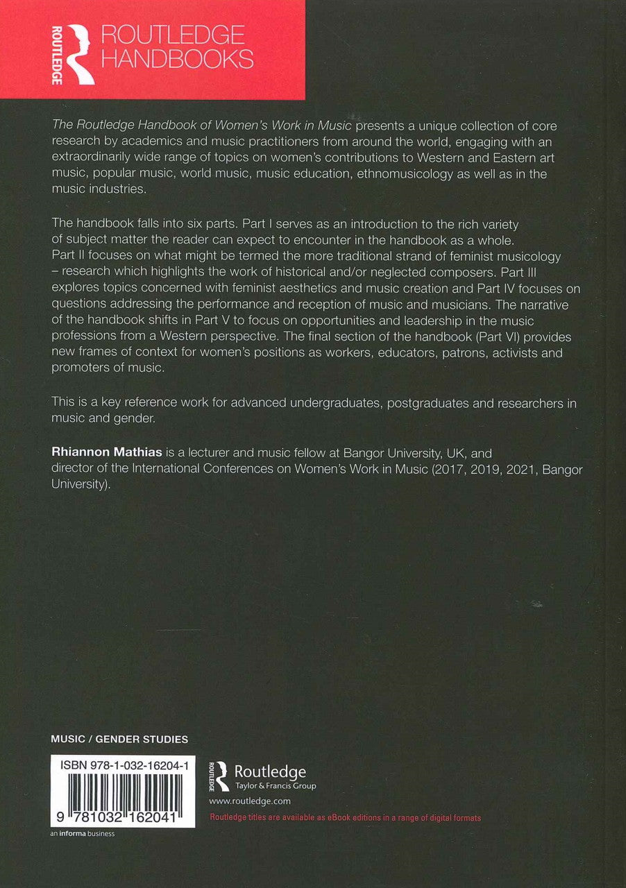 Mathias,R.(ed.), Routledge Handbook of W (Routledge)