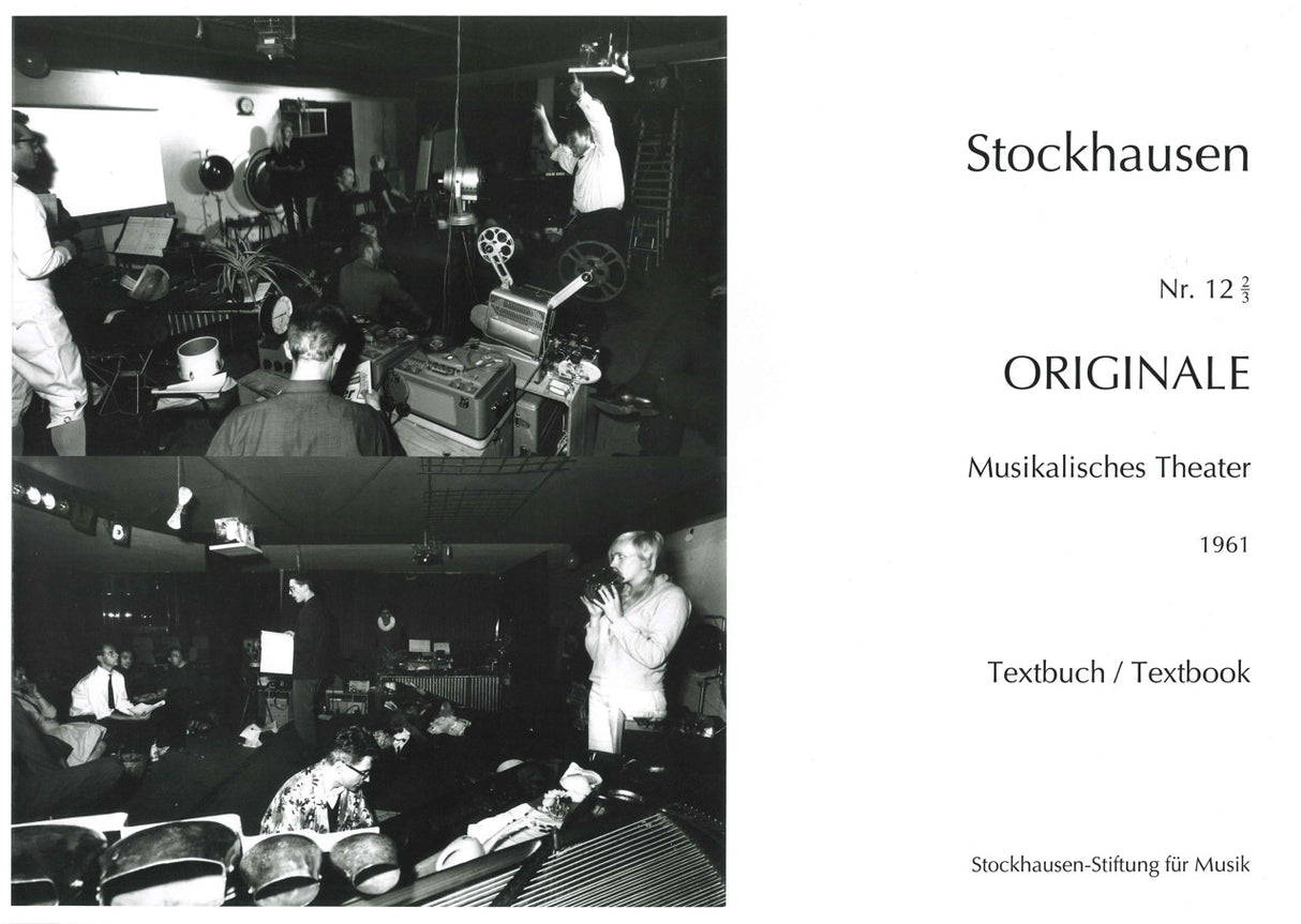 Stockhausen, Originale: Work No. 12 2/3 (Stockhausen-Verlag)