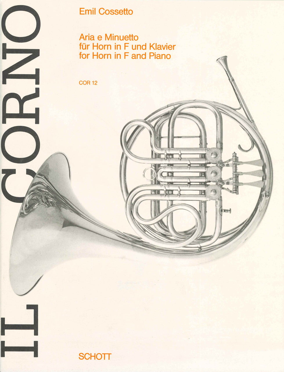 Cossetto, Aria e Minuetto (Schott)