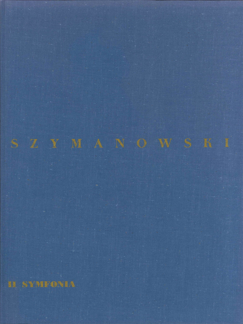 Szymanowski, Symphony No. 2, op. 19 (PWM)