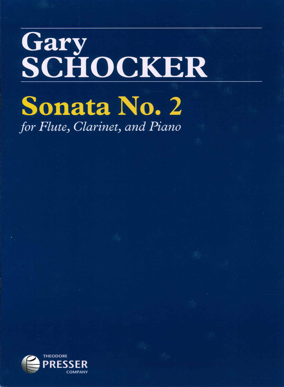 Schocker, Sonata No. 2 (Fl,Cl,Pf) (Presser)
