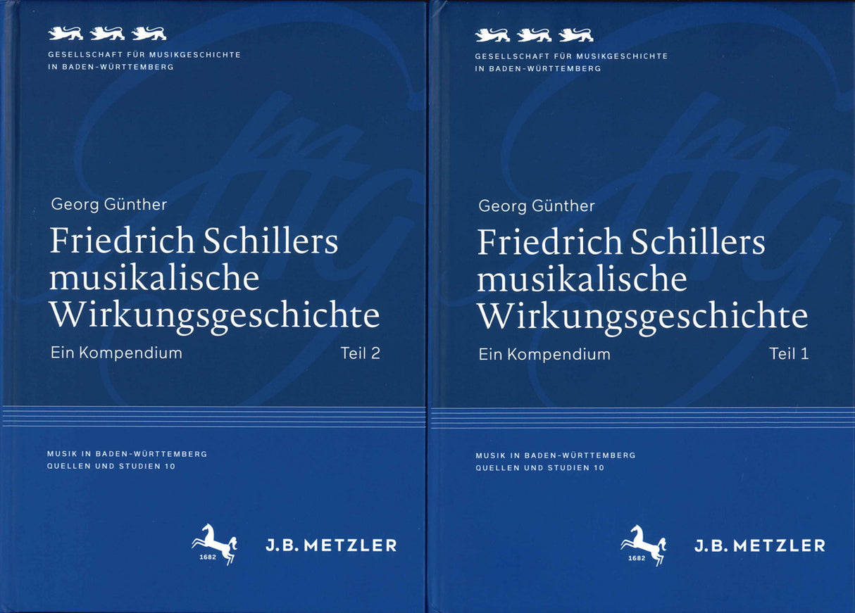 Gunther, Friedrich Schillers musikalisch (Metzler)
