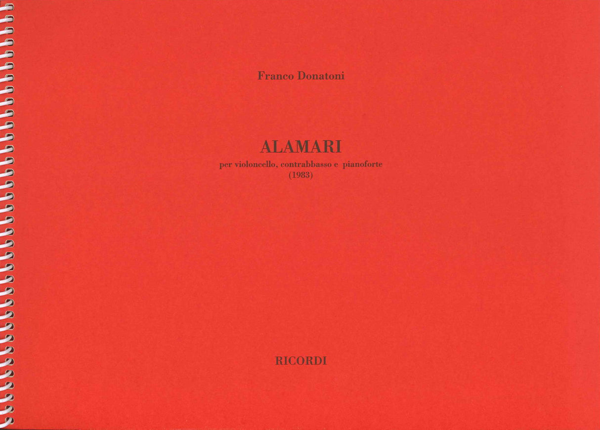 Donatoni, Alamari (1983) (Ricordi)