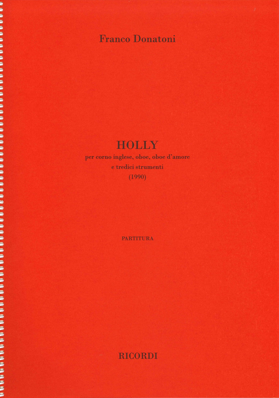 Donatoni, Holly (1990) (Ricordi)