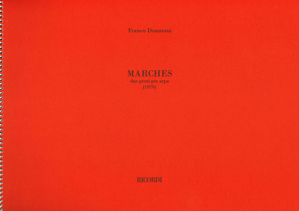 Donatoni, Marches (1979) (Ricordi)