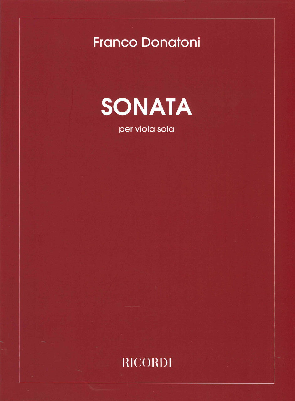 Donatoni, Sonata (1952) (Ricordi)