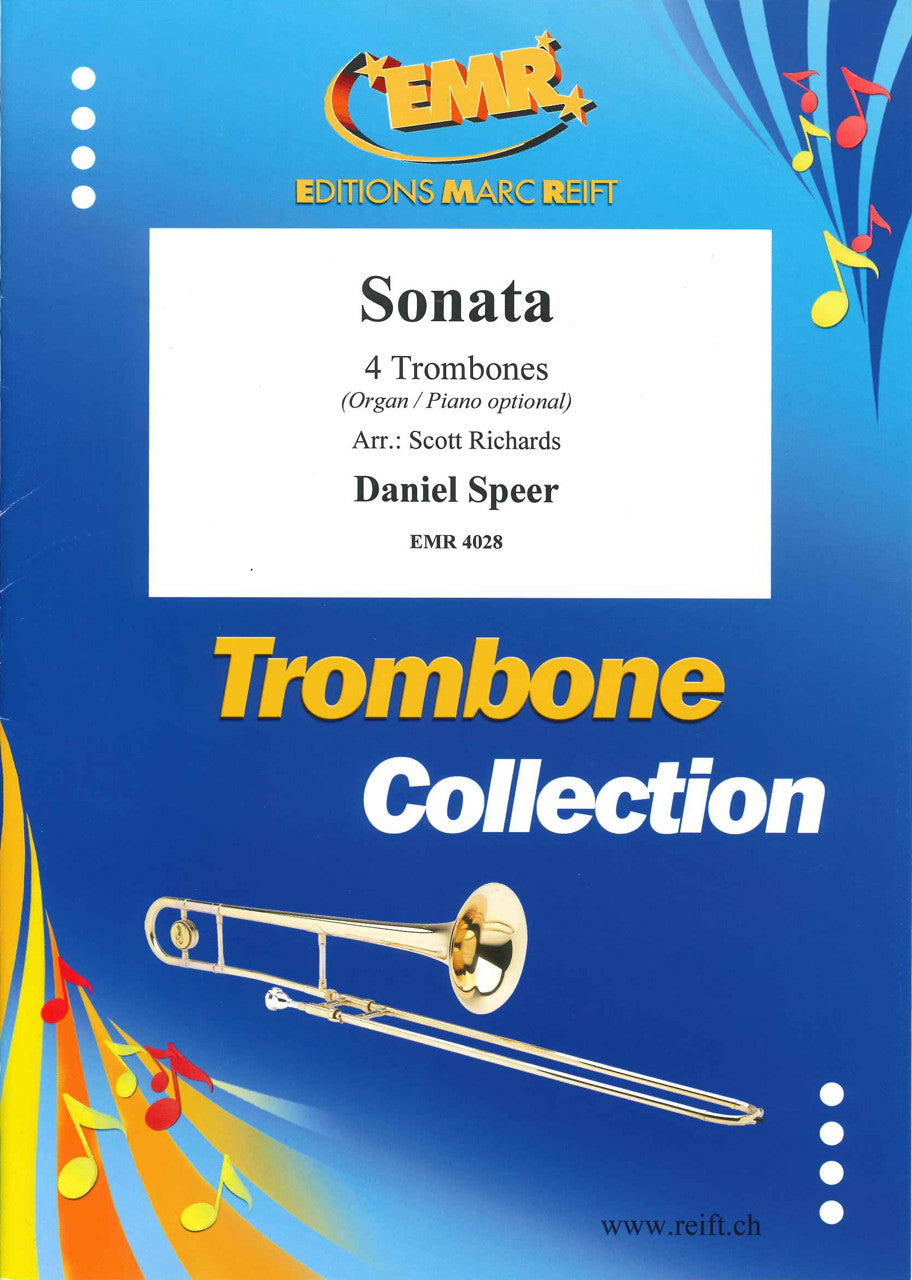Speer, Sonata for 4 Trombones (Reift)