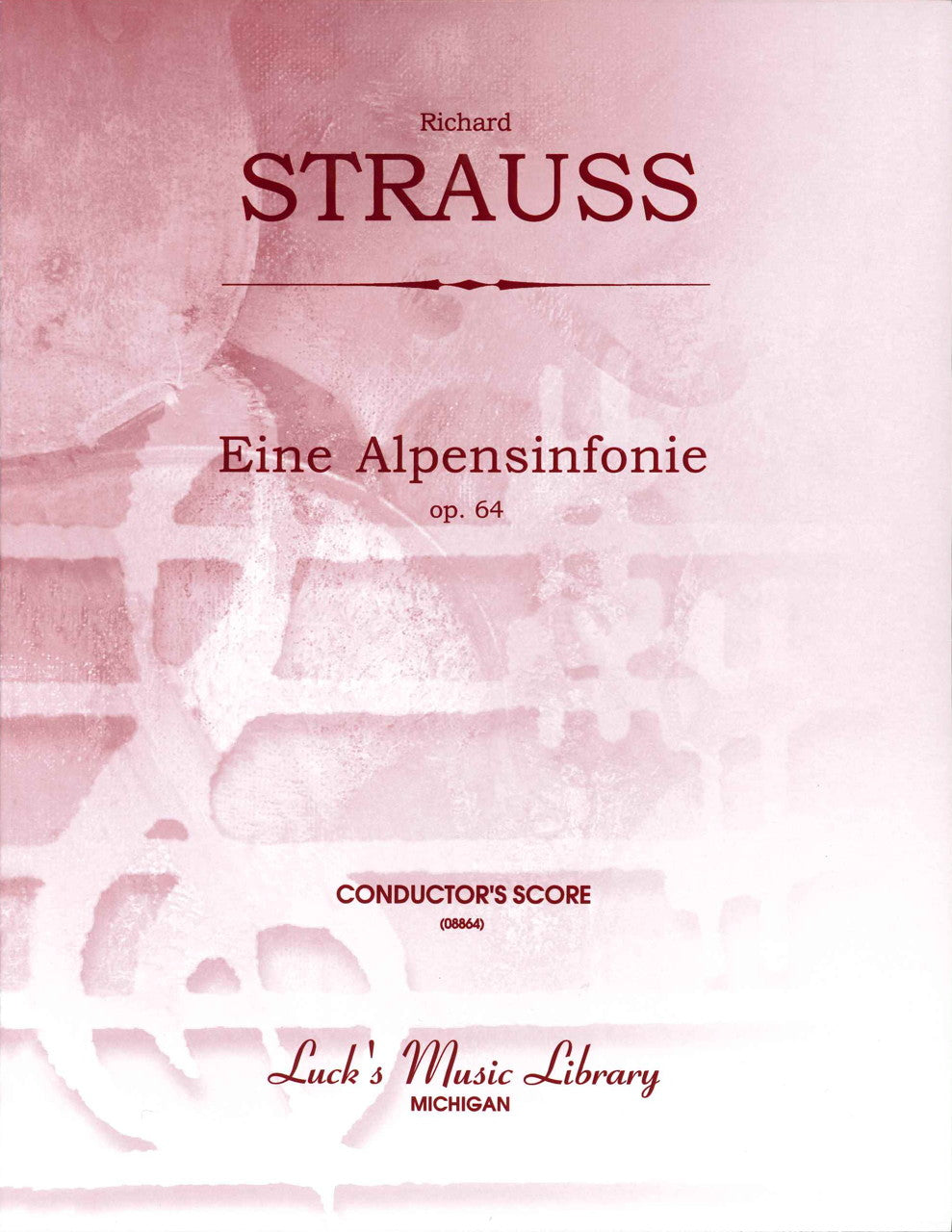 Strauss,R., Alpensinfonie op. 64 (Score) (Luck's Music)