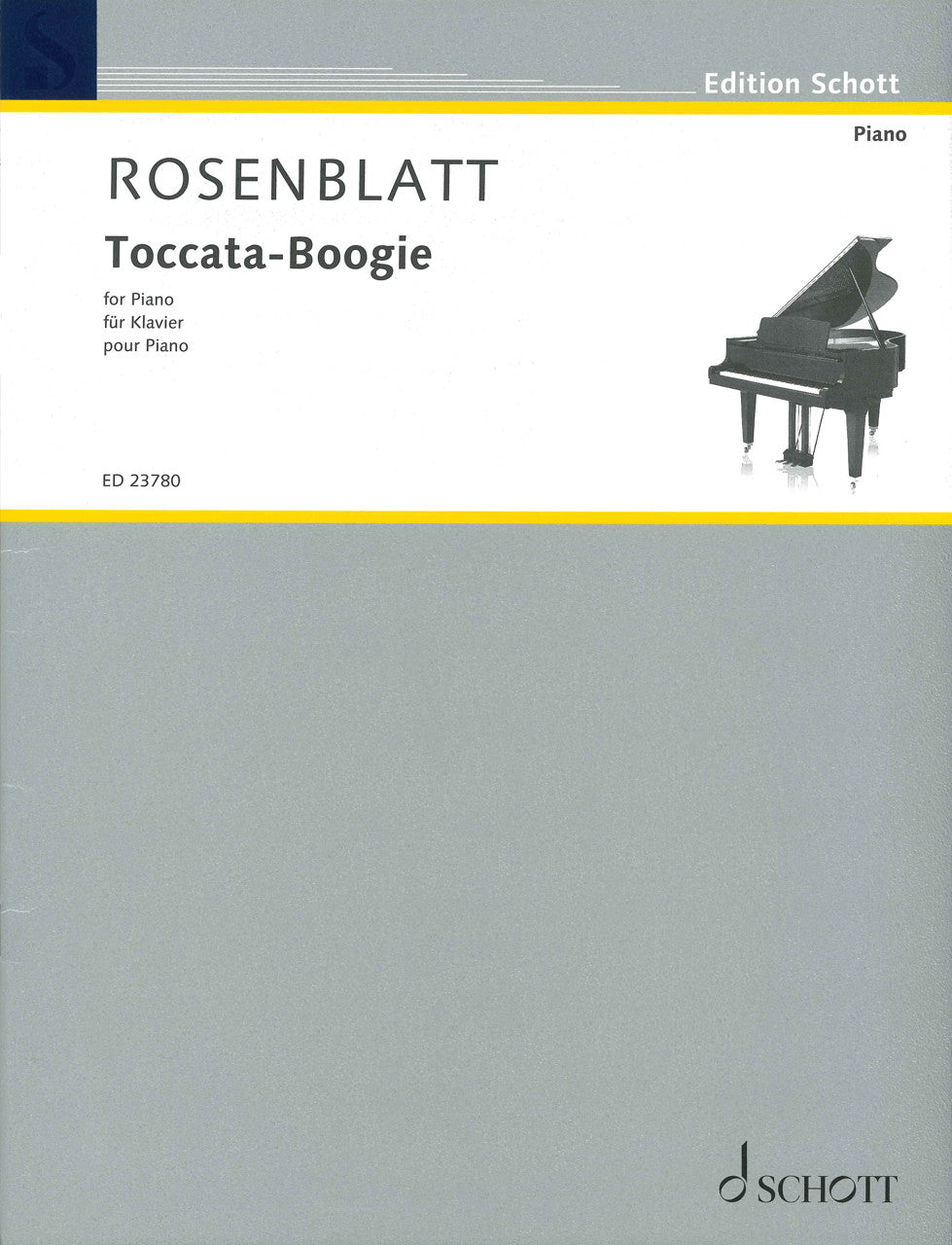 Rosenblatt, Toccata-Boogie (Schott)