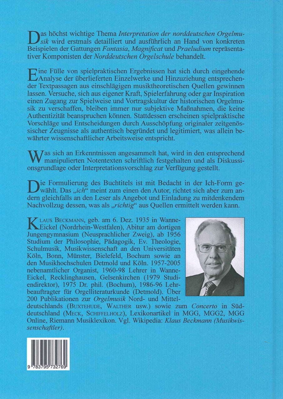 Beckmann, Wie spiele ich Steffens,Tunder (Schott)