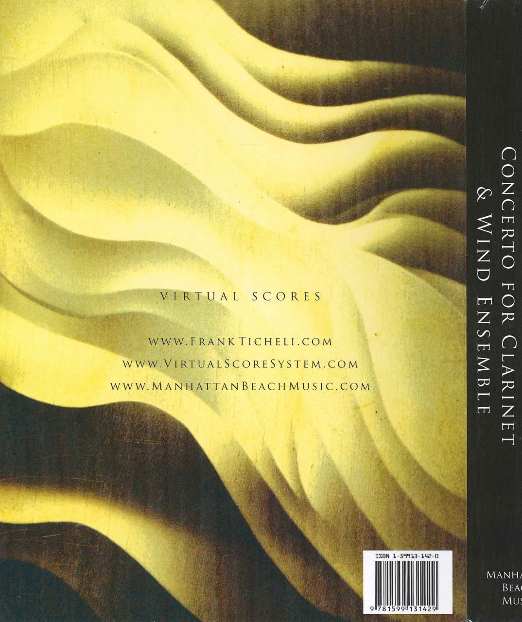 Ticheli, Concerto for Cl & Wind Ens. (Manhattan Beach Music)