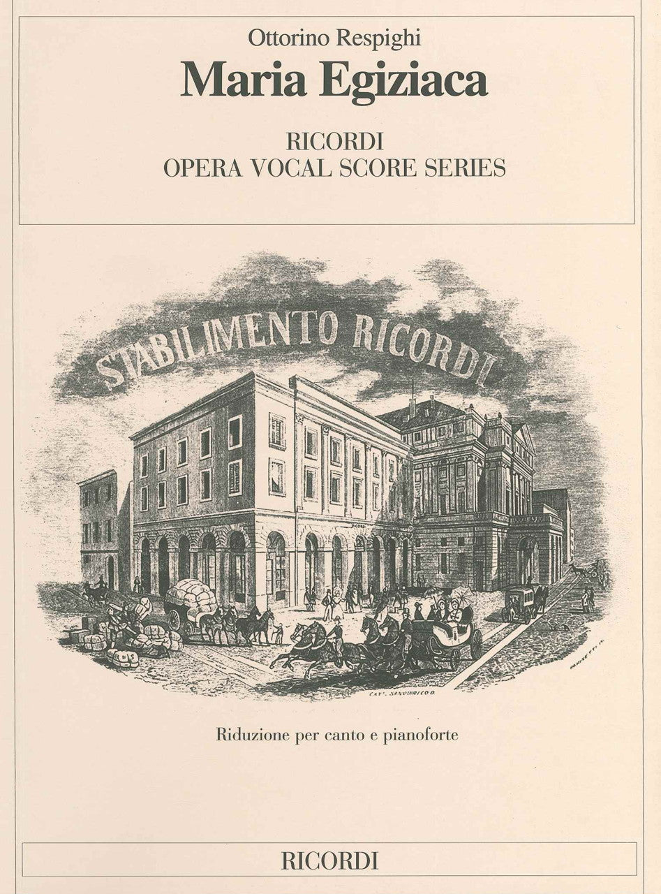 Respighi, Maria Egiziaca [I] (Ricordi)