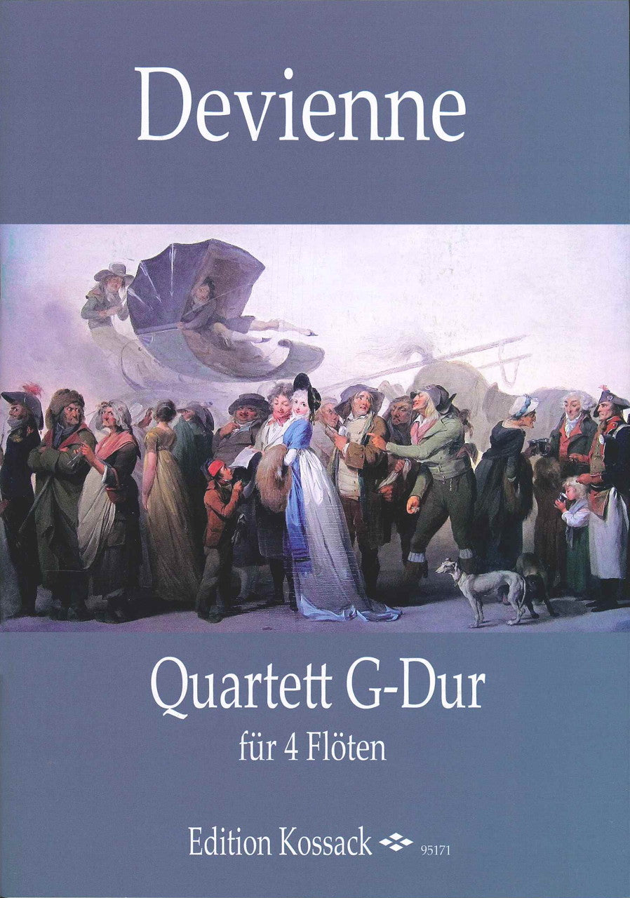 Devienne, Quartett G-dur (4Fl) (Kossack)