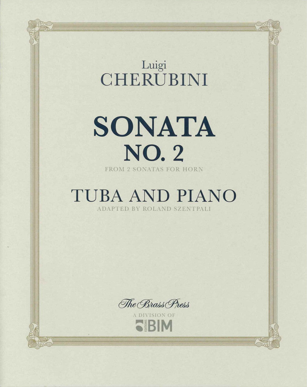 Cherubini, Sonata No. 2 (Brass Press/Bim)