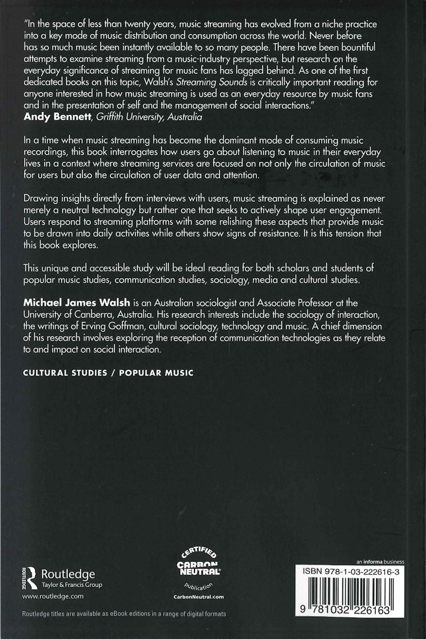 Walsh, Streaming Sounds: Musical (p) (Routledge)
