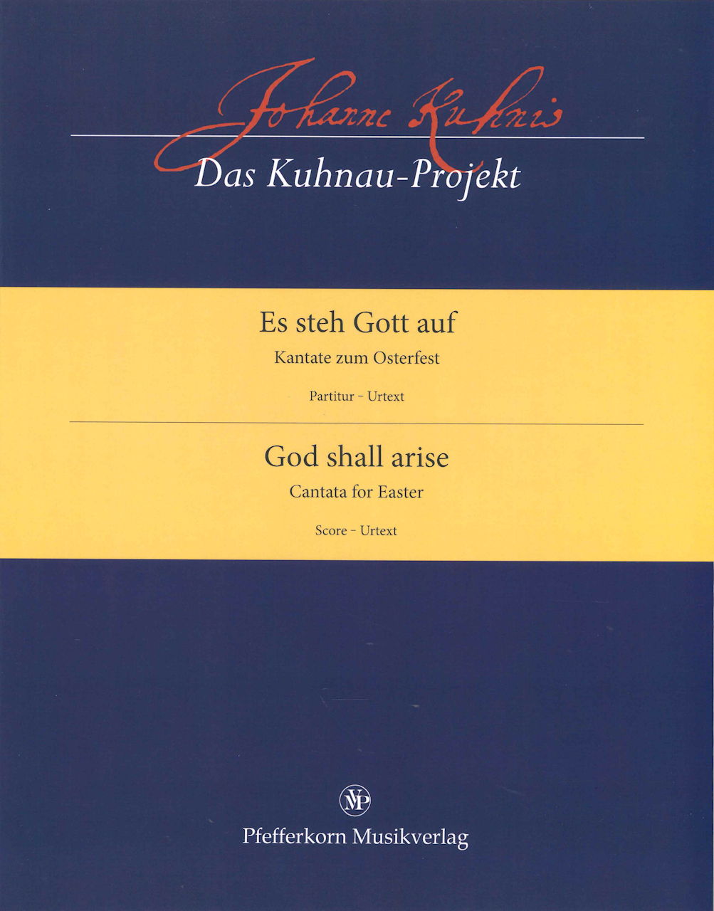 Kuhnau, Es steh Gott auf: Kantate zum Os (Pfefferkorn/Breitkopf)