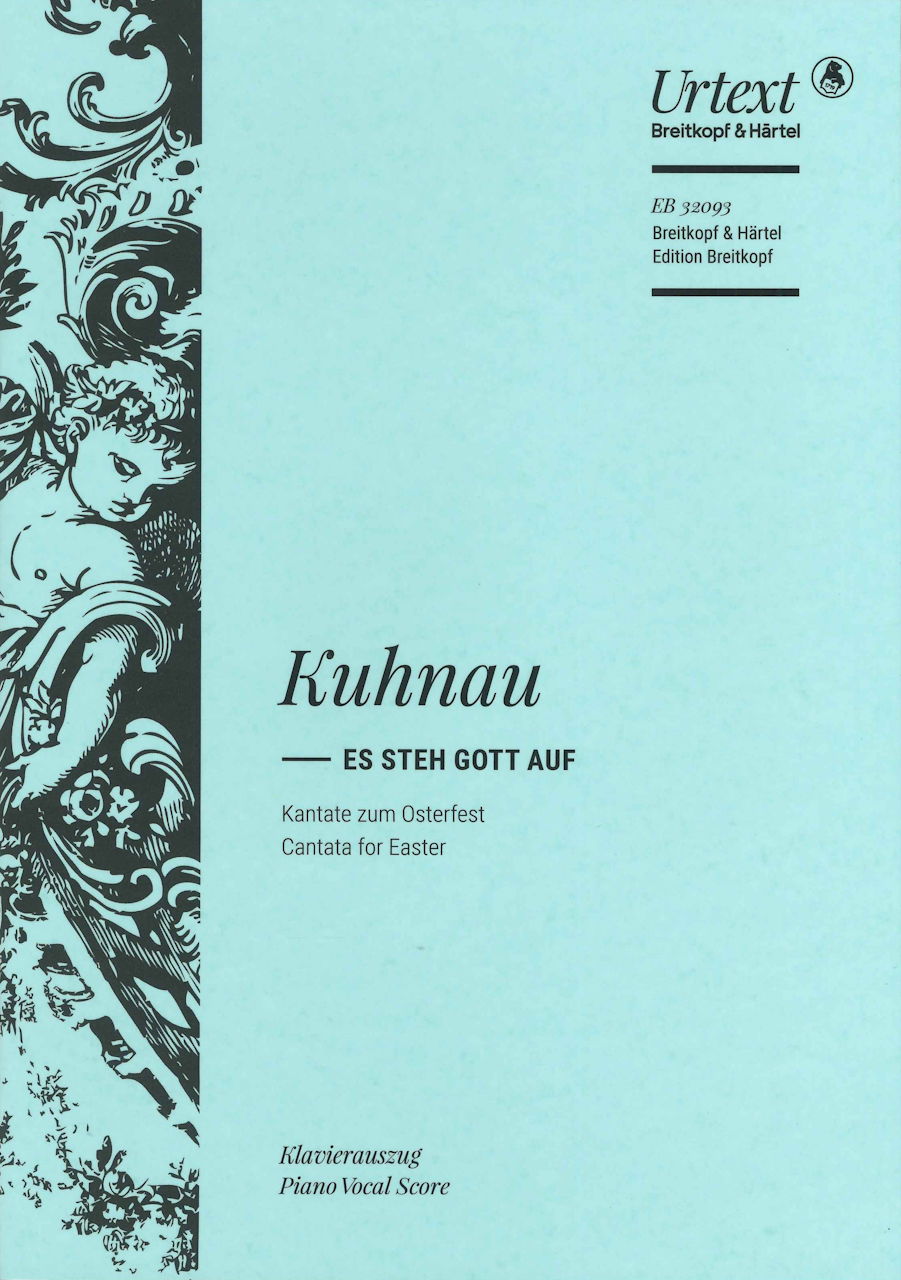 Kuhnau, Es steh Gott auf, Vocal Score (Breitkopf)