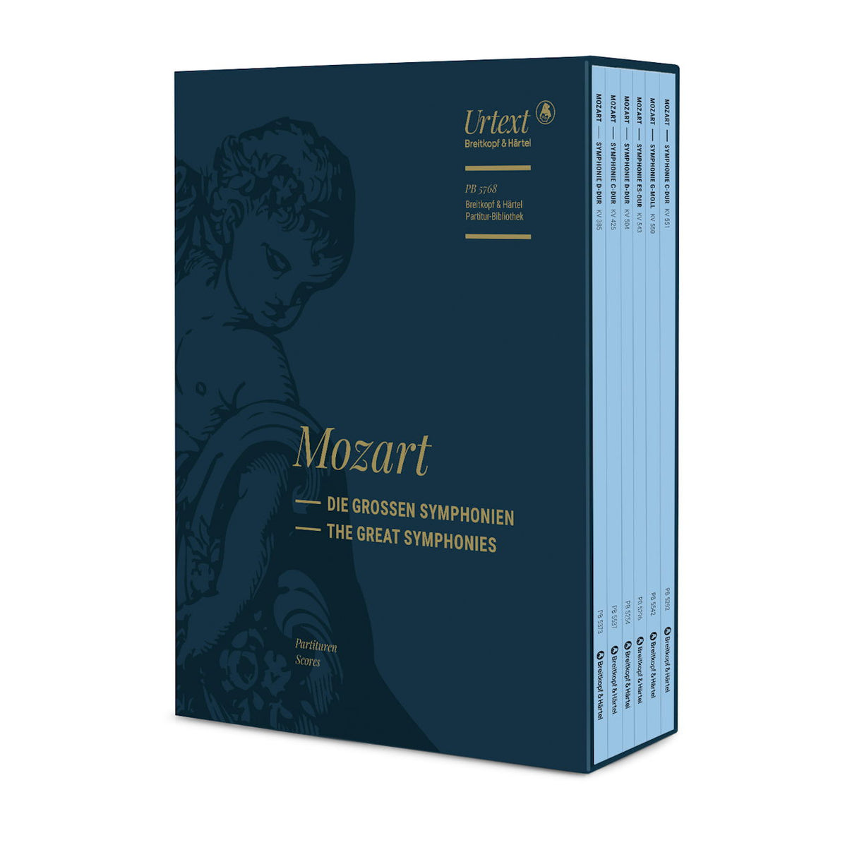 Mozart, Great Symphonies in 6 volumes (Breitkopf)