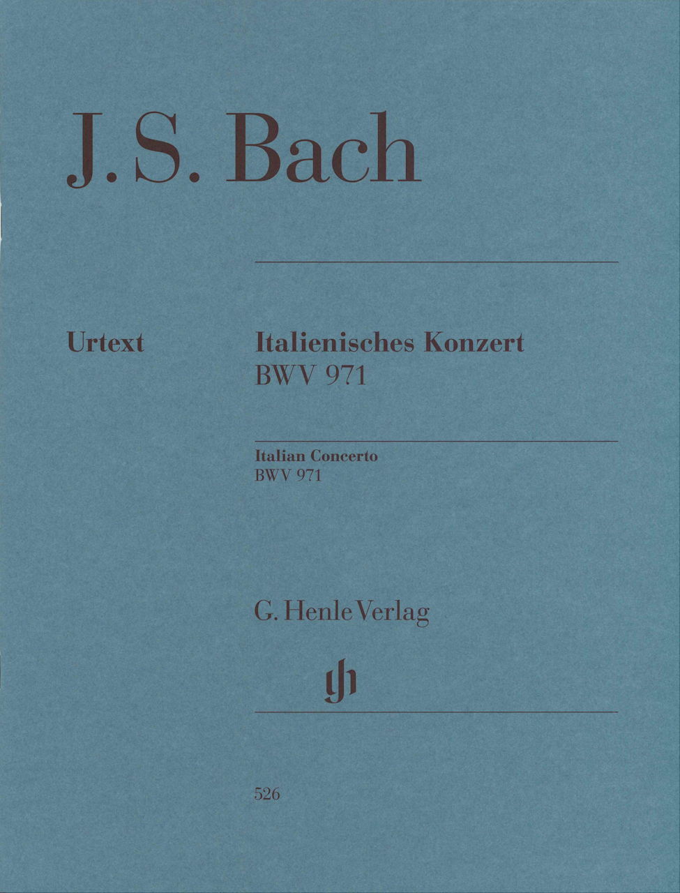 Bach, Italienisches Konzert rev. w/ fing (Henle)
