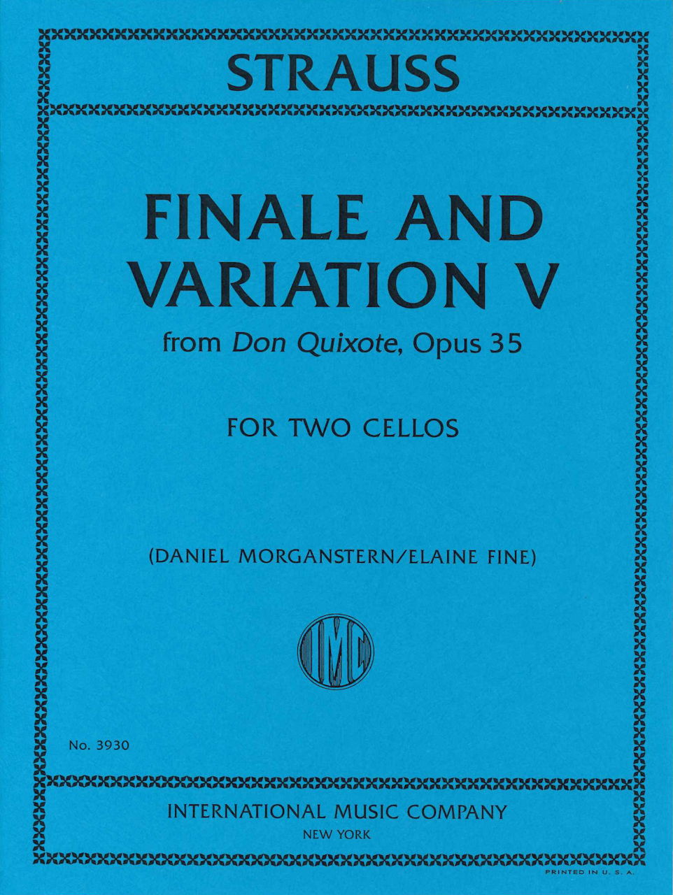 Strauss,R., Don Quixote. Finale; Var.V (IMC)
