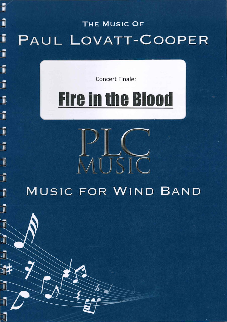 Lovatt-Cooper, Fire in the Blood (Wind B (PLC Music)