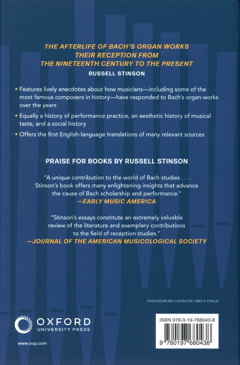 Stinson, Afterlife of Bach's Organ Works (Oxford University Press)