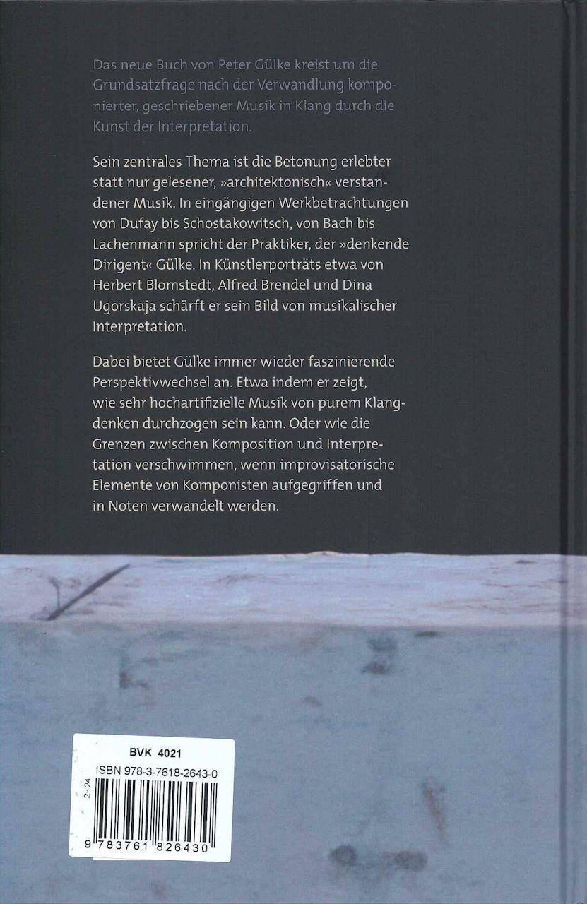 Gulke, Von geschriebenen Noten zu klinge (Barenreiter/Metzler)
