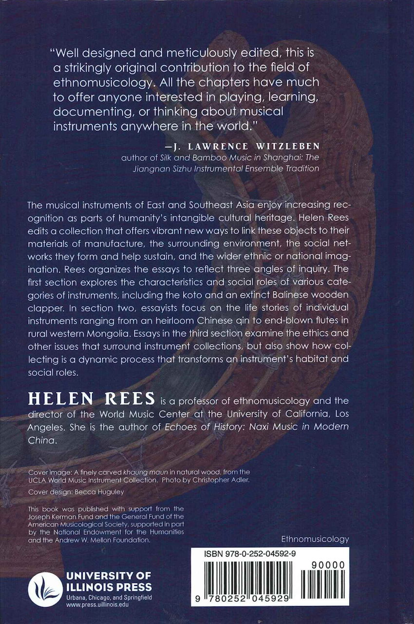 Rees, Instrumental Lives: Musical Instru (Illinois Press, University of)