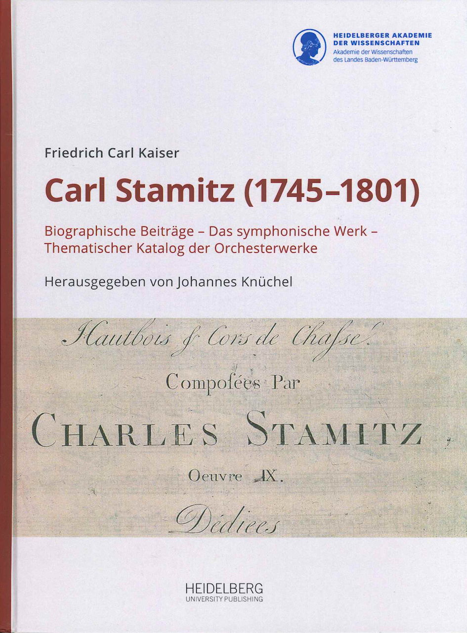 Kaiser, Carl Stamitz (1745-1801) (Heidelberg University Pulishing)