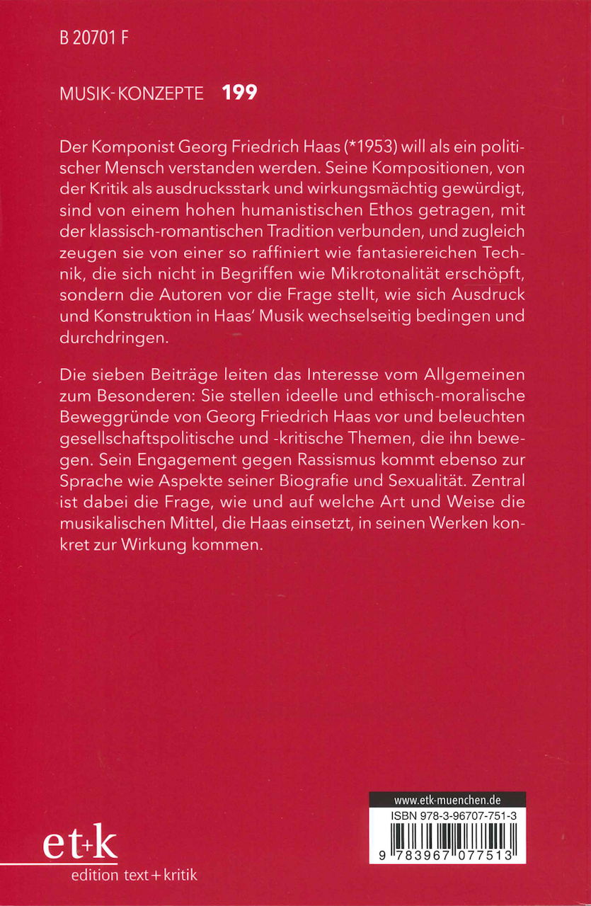 Tadday, Georg Friedrich Haas (Text + Kritik)