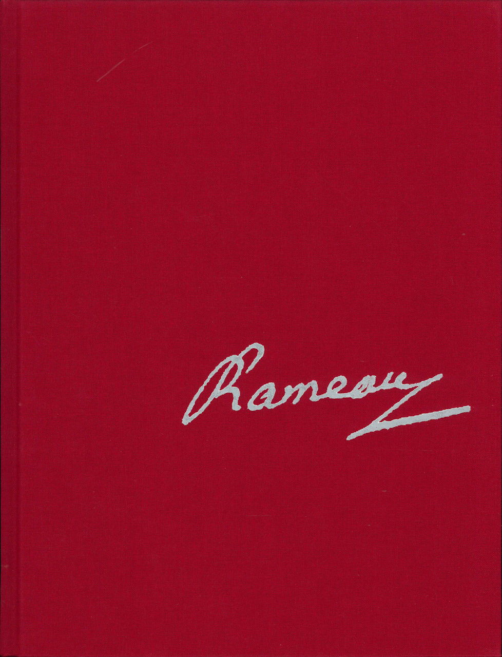 Rameau, Les Boreades (OOR 4/29) (Societe Jean-Philippe Rameau/Barenreiter)