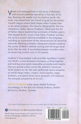 Huebner, Verdi and the Art of Italian Op (Boydell & Brewer)