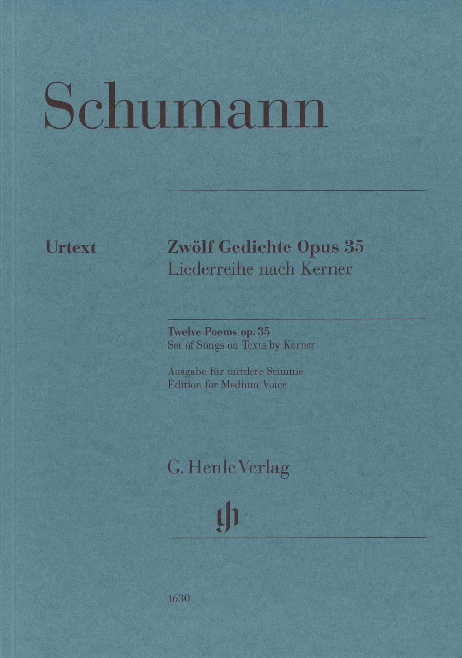 Schumann, 12 Gedichte op. 35 (Med)[G] (Henle)