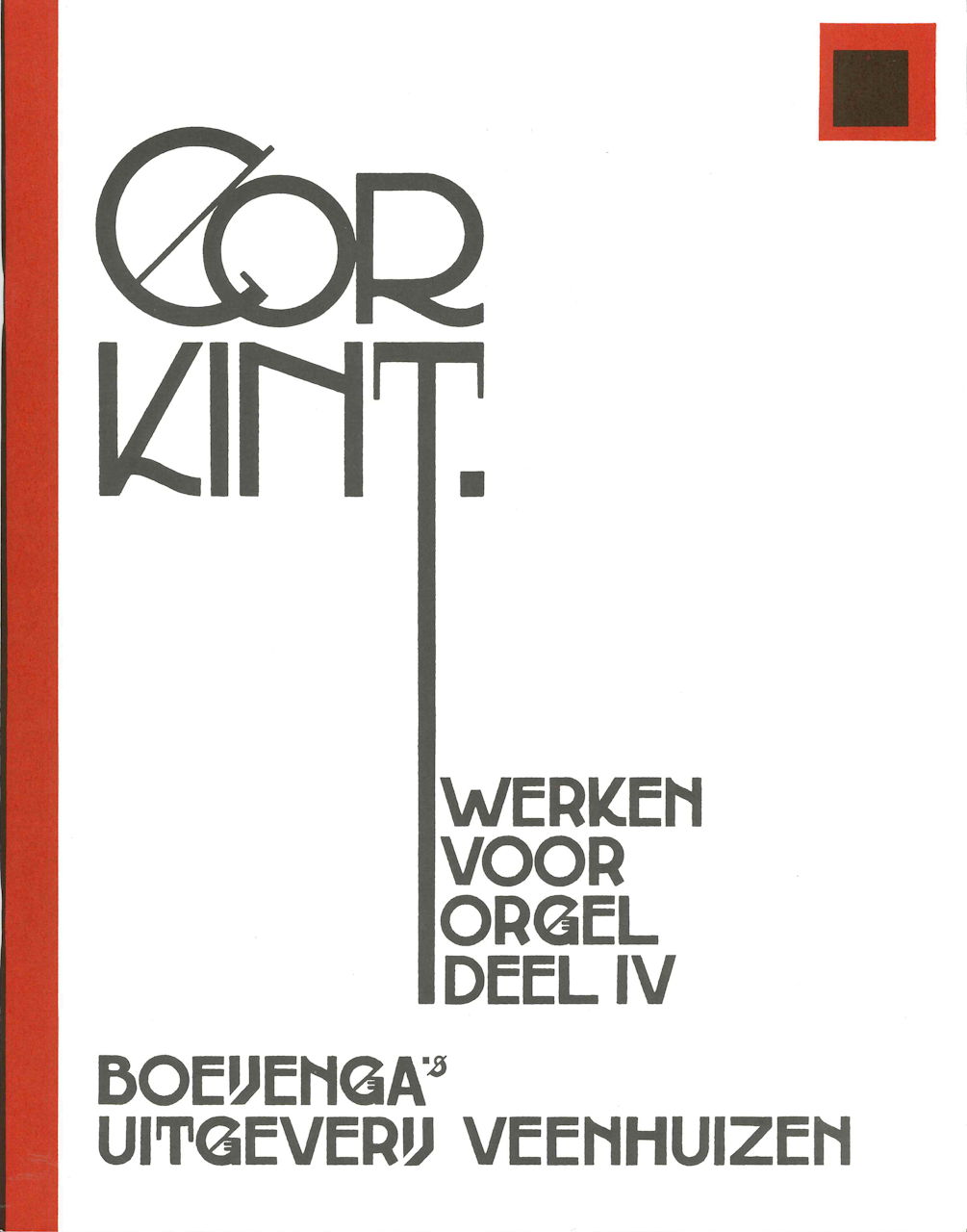 Kint, Werken voor Orgel, Vol. 4 (Boeijenga)
