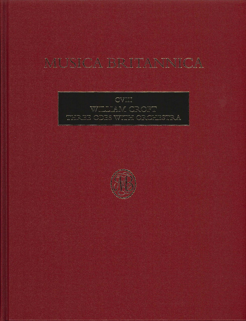 Croft, 3 Odes with orchestora (MB 108) (Stainer & Bell)