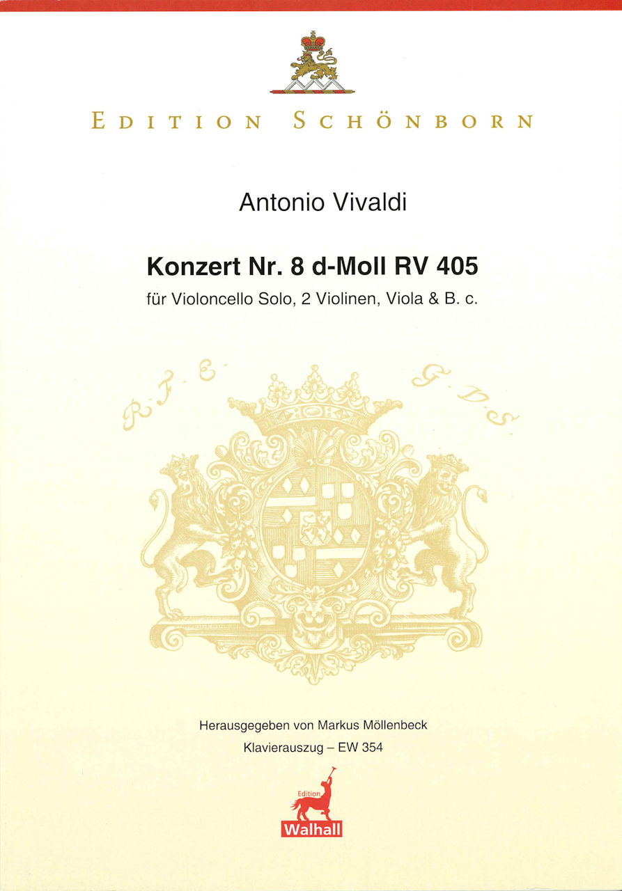 Vivaldi, Concerto in d, No. 8 RV 405 (Walhall)