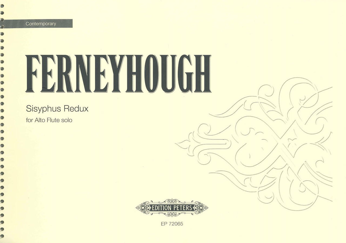 Ferneyhough, Sisyphus Redux (AFl Solo) (Peters)