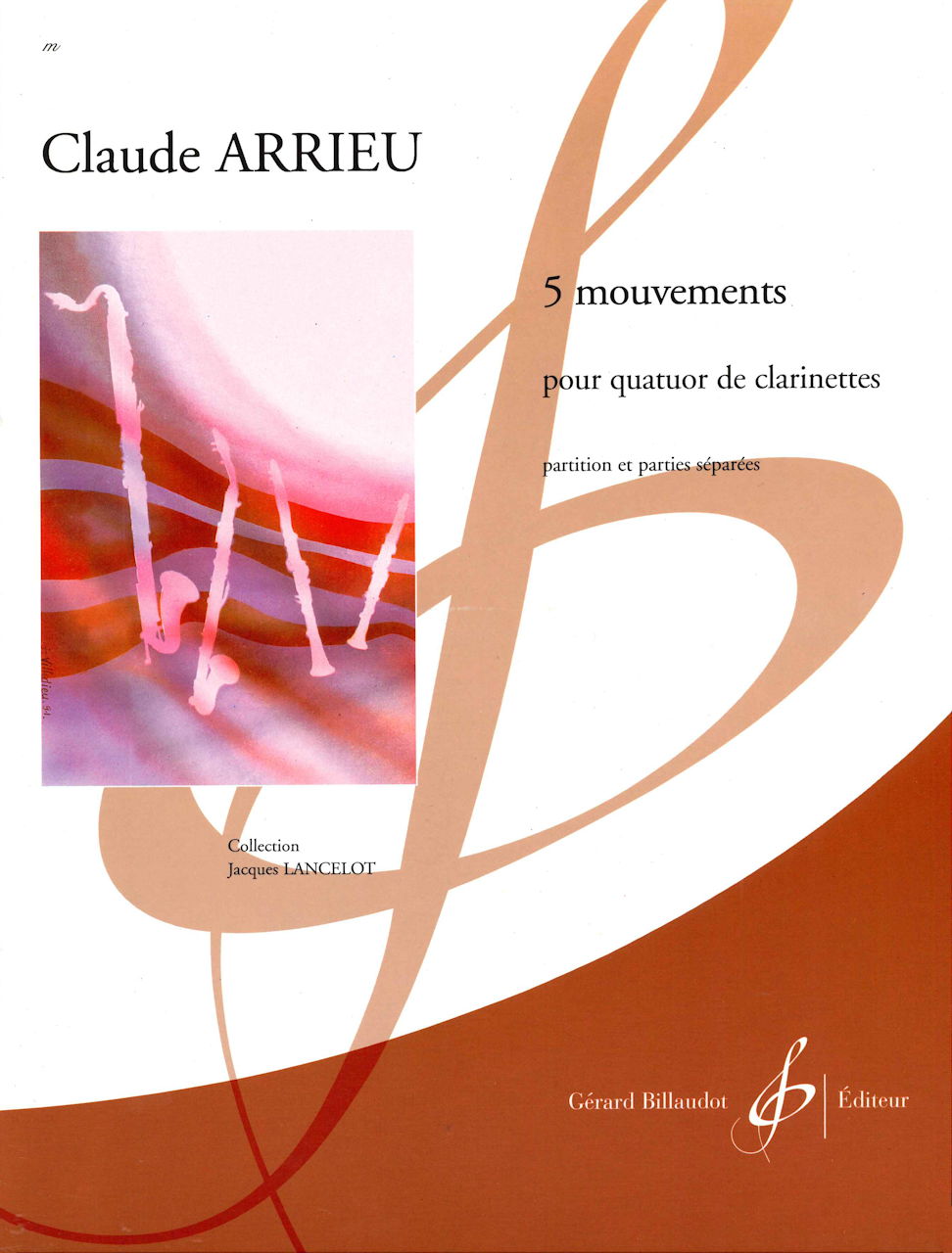 Arrieu, 5 Mouvements (Eb,2Bb,Bs) (Billaudot)