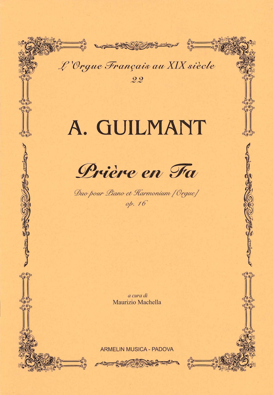 Guilmant, Priere en fa, op. 16 (Armelin Musica)