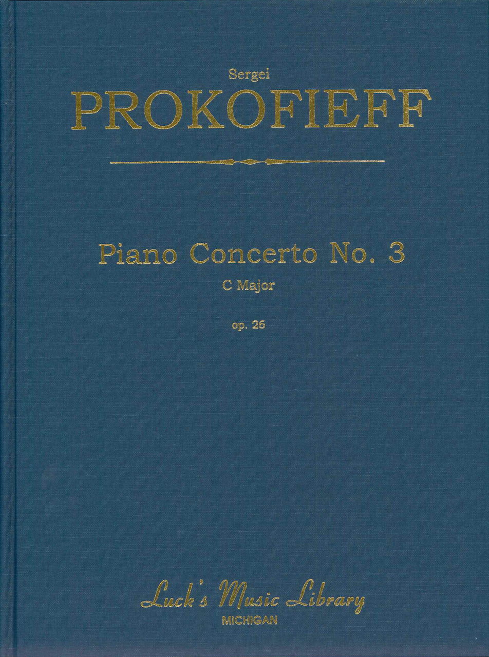 Prokofiev, Piano Concerto No. 3 (Score) (Luck's Music)