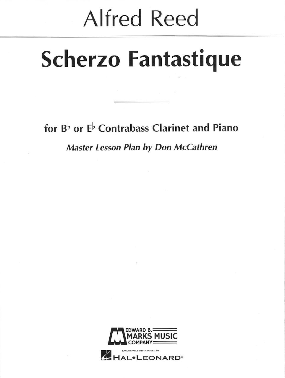 Reed, Scherzo Fantastique for Bb/Eb CBCl (Marks)