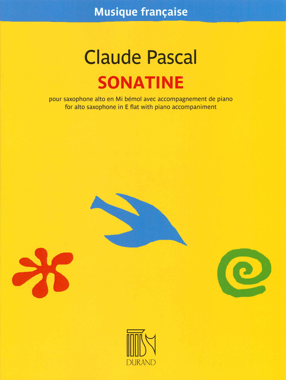 Pascal, Sonatine (ASax,Pf) (Durand)