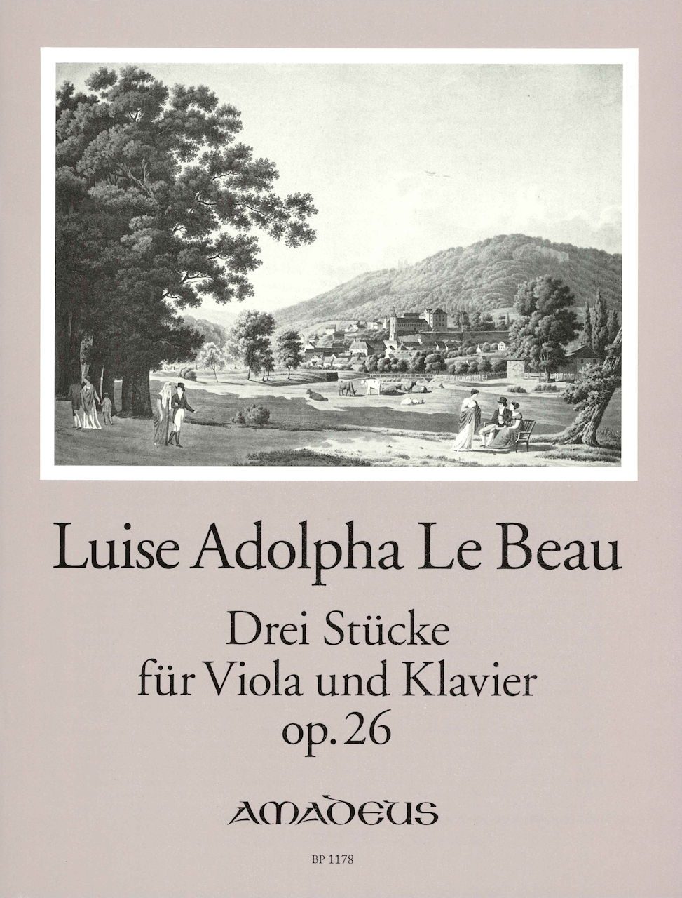 Le Beau, 3 Stucke op. 26 (Amadeus Verlag)